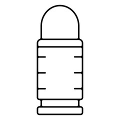 Icones pictogramme symbole balle arme a feu