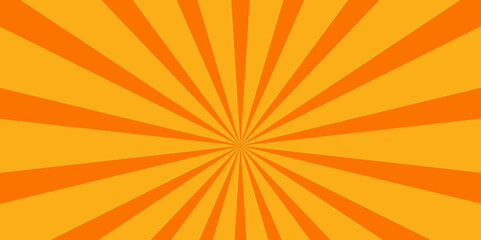 orange background spiral sunburst rays abstract geometric radial pattern. Fractal vector backdrop burst retro orange and red sunburst vintage backdrop wallpaper background.