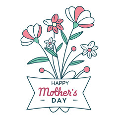  Happy Mother's day greeting card design