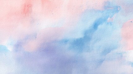 Obraz premium Delicate watercolor abstract background featuring light pastel hues, artistic textures, and airy composition ideal for invitations and branding.
