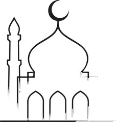 mosque vector