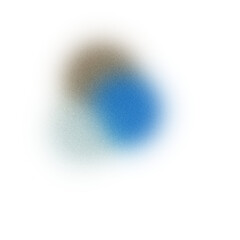 Honeydew, shadow and true blue gradient dots