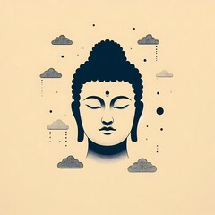 Lord Buddha. Happy Vesak Day