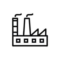 factory icon vector illustration