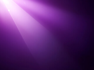 Fototapeta premium Purple Light Beam Background Abstract Spotlight Glowing Ray Dramatic Bright Shiny Vi