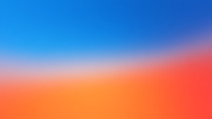 Vibrant Blue to Orange Gradient Background  Abstract Texture  Smooth Transition  Color Ble