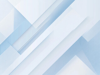 Abstract Geometric Background  Light Blue   White Stripes  Overlapping Shapes  Modern Desi