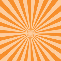 Red and yellow swirl sunburst abstract retro background design