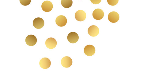 Golden Confetti Vector Background for Luxury Events, Holiday Promotions, and Celebration Campaigns. Glamour falling glitter. New year wallpaper .brochure template. Cover texture design.