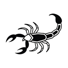 Scorpion vector line art