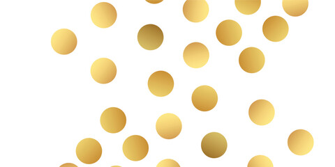 Golden Confetti Vector Background for Luxury Events, Holiday Promotions, and Celebration Campaigns. Glamour falling glitter. New year wallpaper .brochure template. Cover texture design.