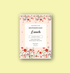 Mother's Day lunch flyer