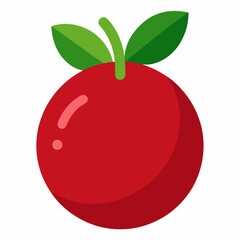 Cranberry Vector Illustration Festive Printable Digital Art for Sublimation & Crafts