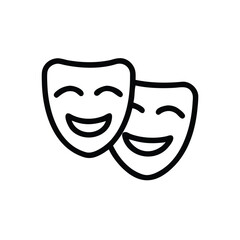 vector illustration of a cartoon face