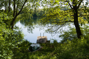 Am Zielfinger See im Landkreis Sigmaringen