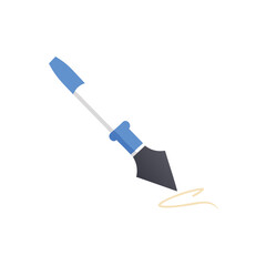 paint brush isolated on white