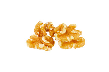 walnuts isolated on white or transparent png