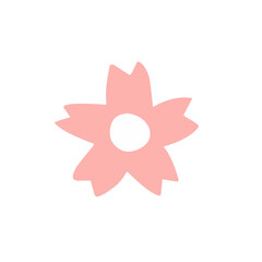 cherry blossom vector icon