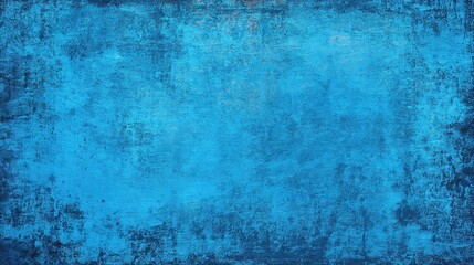 Grunge Blue Background with Rough Texture for Creative Projects