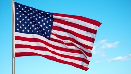 Obraz premium American flag for Memorial Day, 4th of July, Labour Day