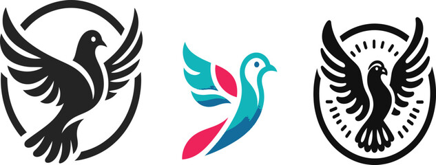 Elegant Birds Vector Design for Artistic and Commercial Use

