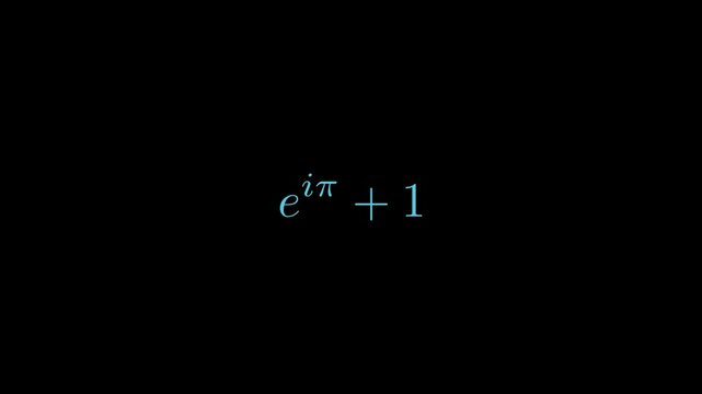 Euler&rsquo;s Identity Reveal.