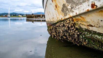 Barnacles and Boat