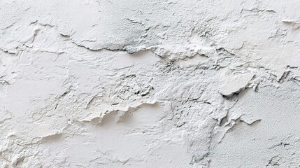 Obraz premium Organic Textured White Concrete Wall with Imperfections and Detail