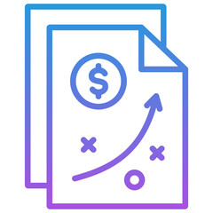 Economic Plan Icon
