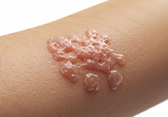 Fototapeta premium Closeup Image of a Skin Rash