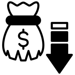 Money Loss Icon