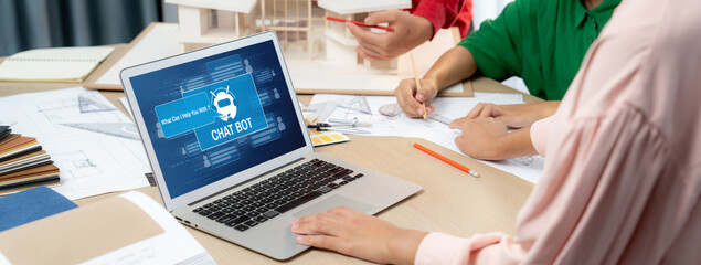 Chatbot software application for brisk online business that automatically reply to customer...