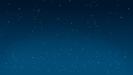 Night Sky Background Dark Blue Twinkling Stars Celestial Space