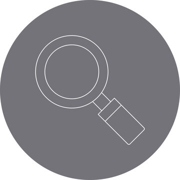 Search single icon vector illustration