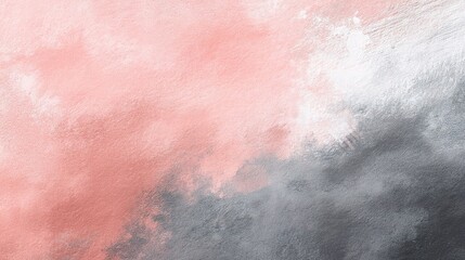Fototapeta premium Soft Pastel Gradient Background in Dusty Pink and Gray Shades