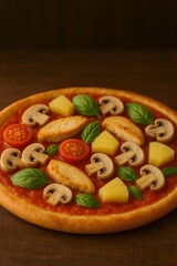 Chicken and Pineapple Pizza