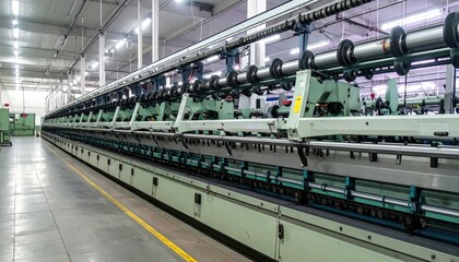 Industrial Production Machinery in Modern Factory Environment