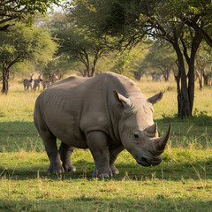 Obraz premium Rhinocerous 