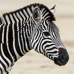 Naklejka premium zebra 