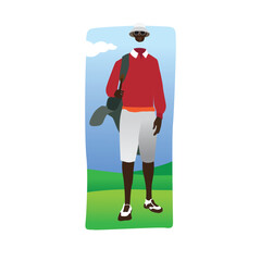 Golf Vector Illustration
