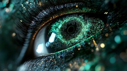 A digital eye scanning the deep web for threats

