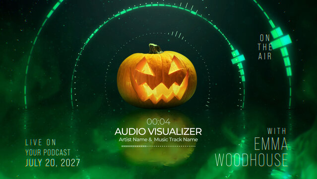 Halloween Audio Visualizer