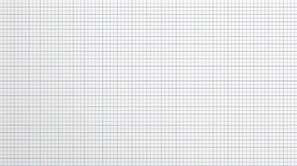 Clean White Paper with Light Grid Pattern for Creative Projects