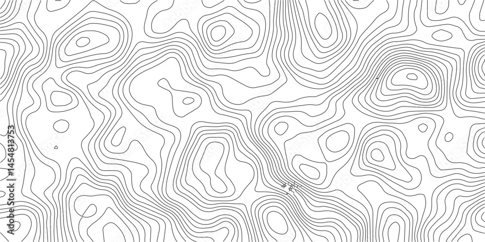 Aufkleber abstract topographic contours map background .topographic background and texture, monochrome image. 