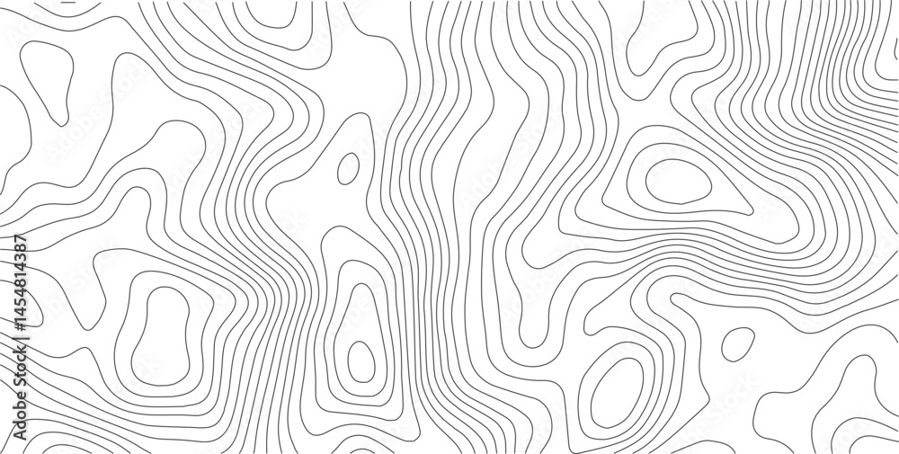 Aufkleber abstract topographic contours map background .topographic background and texture, monochrome image. 