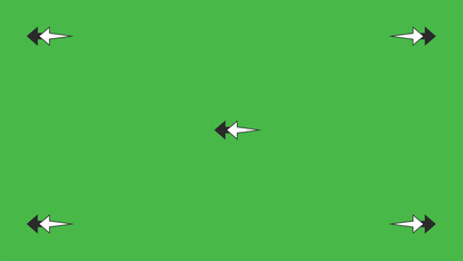 Green screen background, VFX motion tracking markers. Art design green screen backdrop template. Abstract concept video footage replacement tracking markers element.