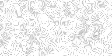 Obraz premium Abstract topographic contours map background .Topographic background and texture, monochrome image. Topography and geography map grid abstract backdrop. Business concept. Topography map concept. 