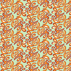 Fototapeta premium abstract seamless pattern and floral pattern design 