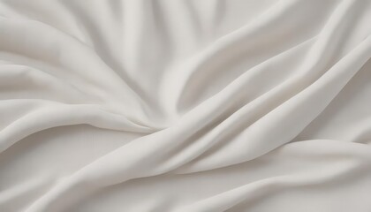 Fototapeta premium Faded white linen, subtly wrinkled texture Seamless background ideal for design , monochrome, surface, delicate