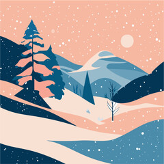 Obraz premium Wintery wonderland